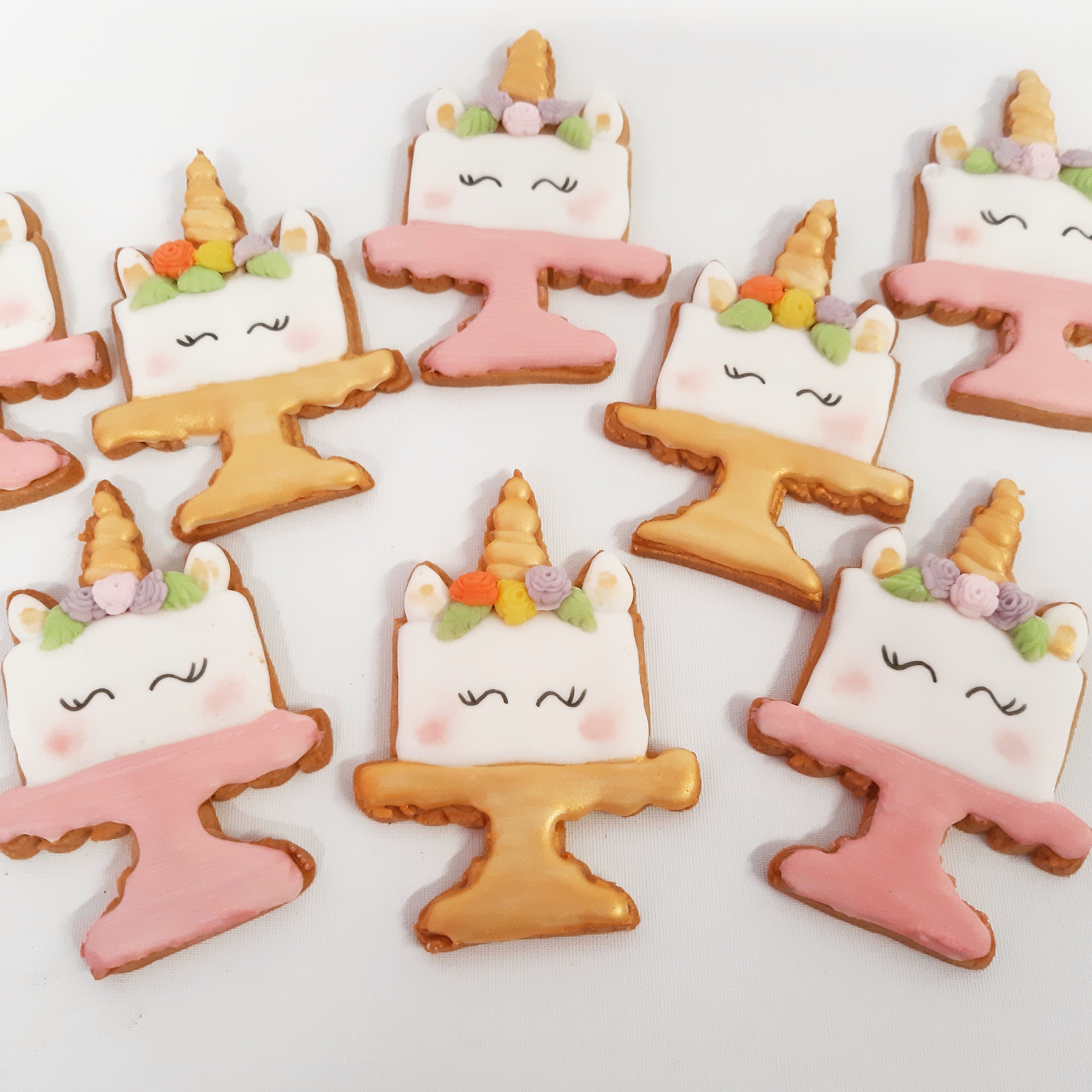 Eenhoorntaartje koeken / unicorncake cookies