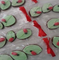 mini blaadjes koekjes/mini leaf cookies