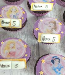 Prinsessen cupcakes